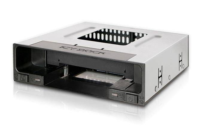 ICY DOCK FlexiDOCK Lecteur disque dur SATA 3,5" et SSD 2,5"-4