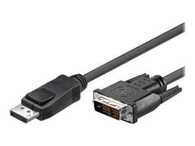 Câble de raccordement TECHly DisplayPort Fiche mâle DisplayPort 2 m noir ICOC-DSP-C-020 Câble USB-1
