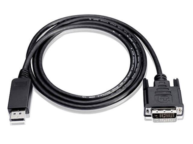 Câble de raccordement TECHly DisplayPort Fiche mâle DisplayPort 2 m noir ICOC-DSP-C-020 Câble USB-3