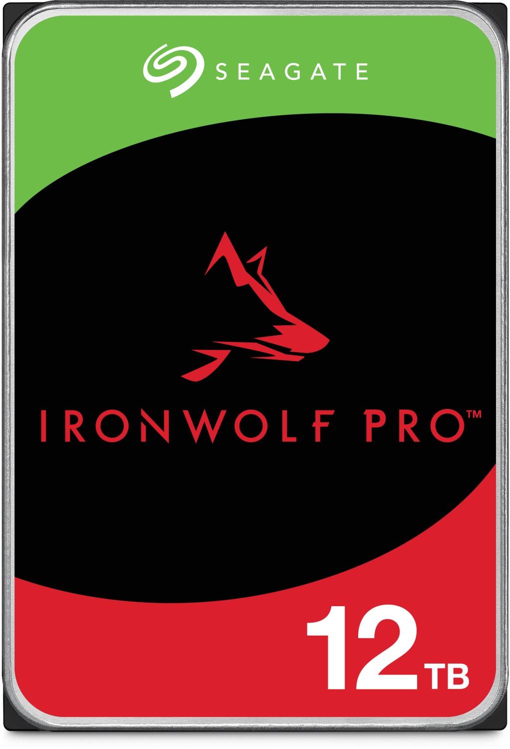 SEAGATE Ironwolf PRO Enterprise NAS HDD 12To 7200rpm 6Gb/s SATA 256Mo cache 8.9cm 3.5p 24x7 for NAS & RAID Rackmount Sys-2