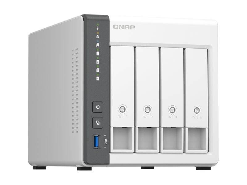 4-Bay ARM 4C 2.0GHz 4GB RAM SATA GbE USB-3