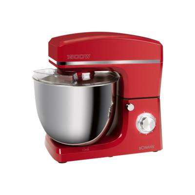 Robot pétrin multifonction 10L 1500W Bomann KM 6036 CB Rouge-0