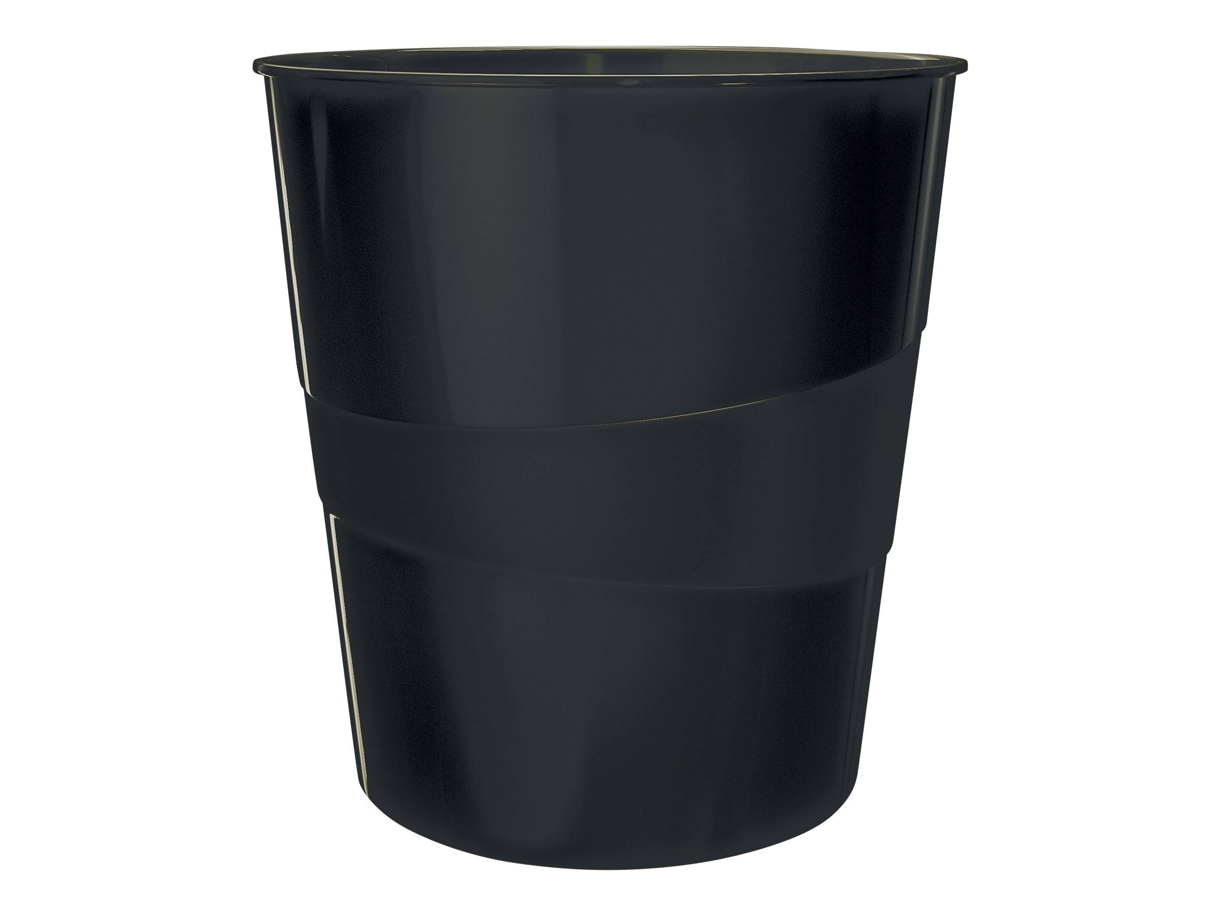 Corbeille à papier Leitz Recycle noire 15 L-0