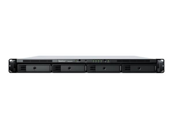 SYNOLOGY RS822RP+ 4-Bay NAS-Rackmount AMD Ryzen V1500B 4-core 2.2GHz 2Go DDR4 ECC SODIMM 2xUSB 3.2 RJ-45 4x1GbE