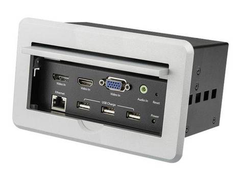 Conference Table Connectivity Box for AV