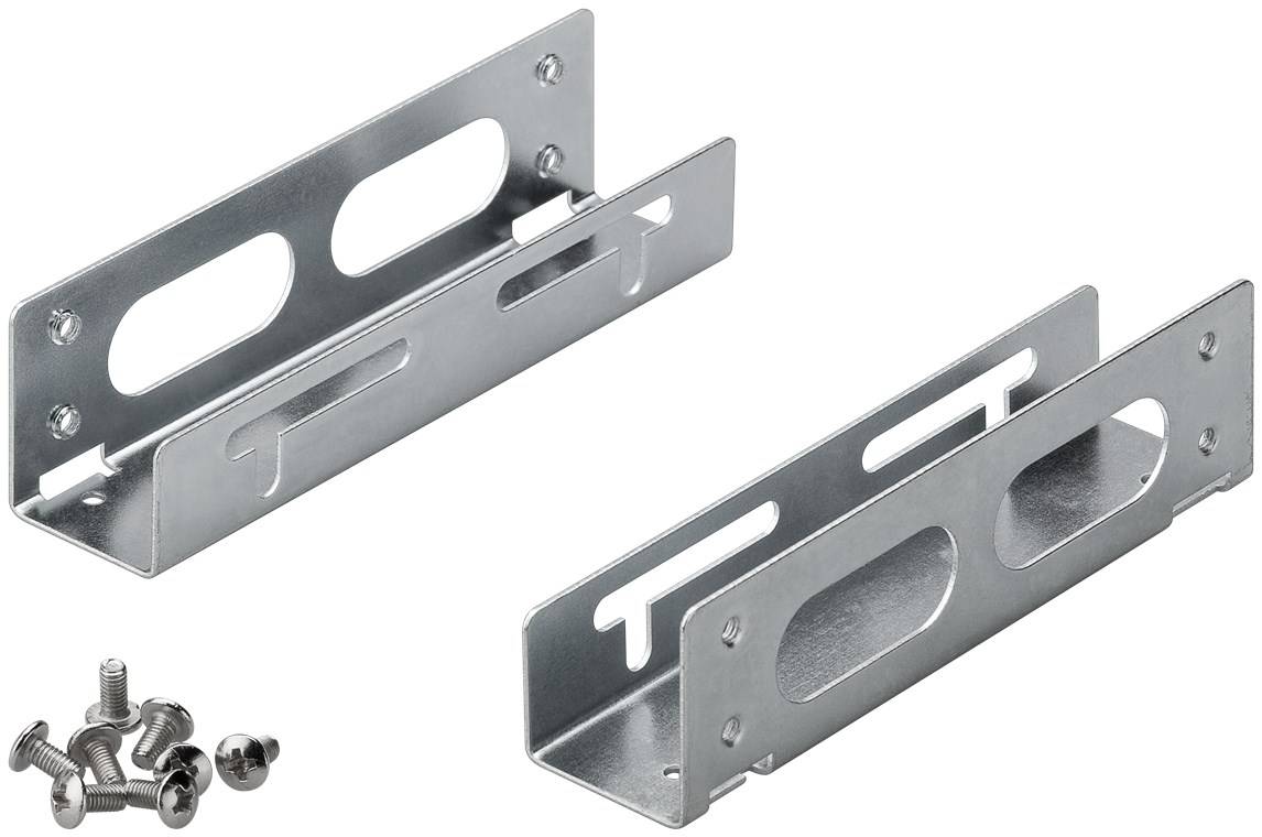 Cadre de montage de disque dur Goobay 3,5 pouces à 5,25 pouces - 1x - pour l'installation d'un disque dur HDD/SSD-0