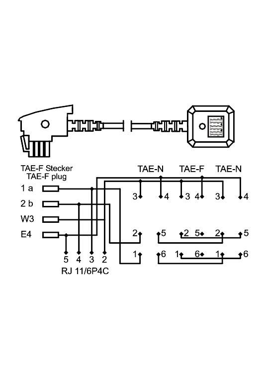 Boitier d'extension Goobay TAE-F-NFN - conducteur aluminium cuivré (CCA), connecteur TAE-F > 3x prise TAE N/F/N +...-1
