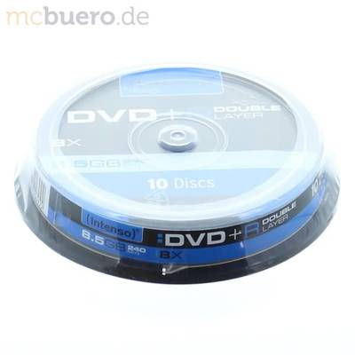 DVD+R DL vierge Intenso 4311142 10 pc(s) 8.5 GB 240 min
