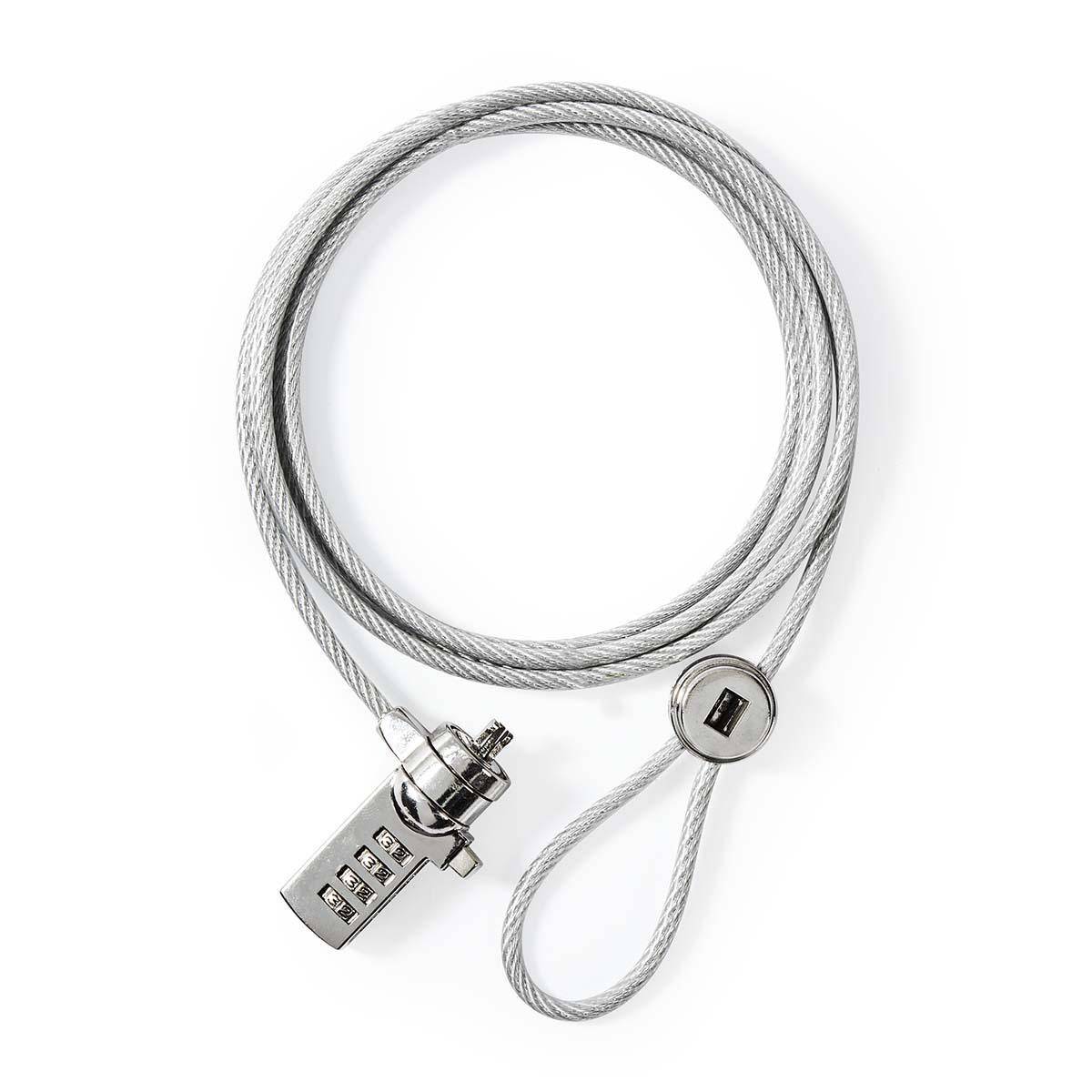 Câble Antivol PC Portable par Combinaison 1,8m Protection Fiable-0