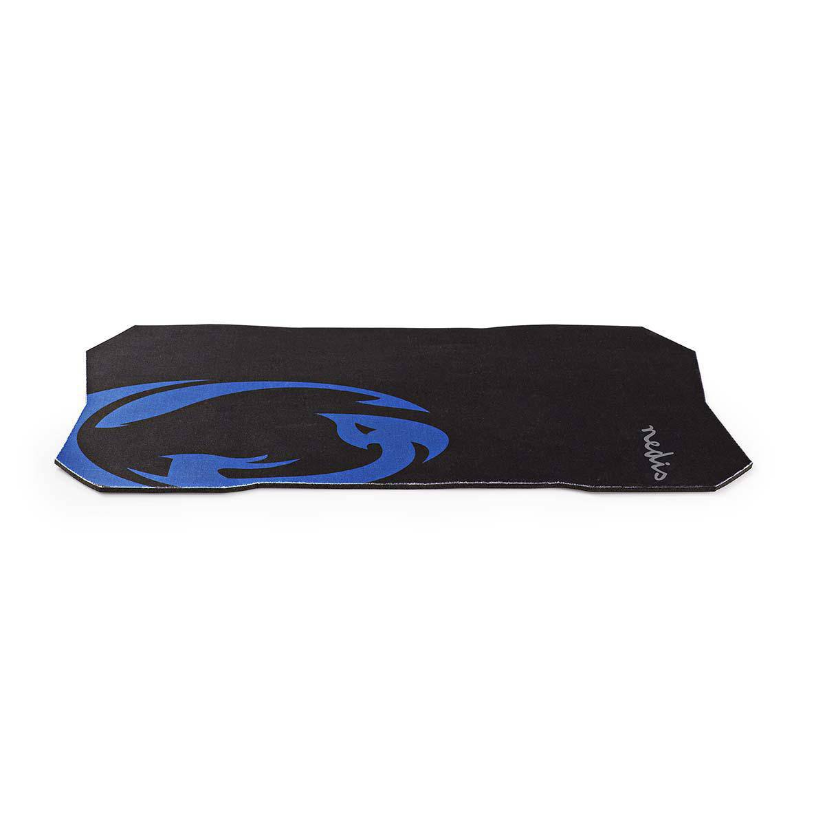 Tapis de Souris de Jeu Carré en Microfibres avec Base Caoutchoutée Antidérapante-1