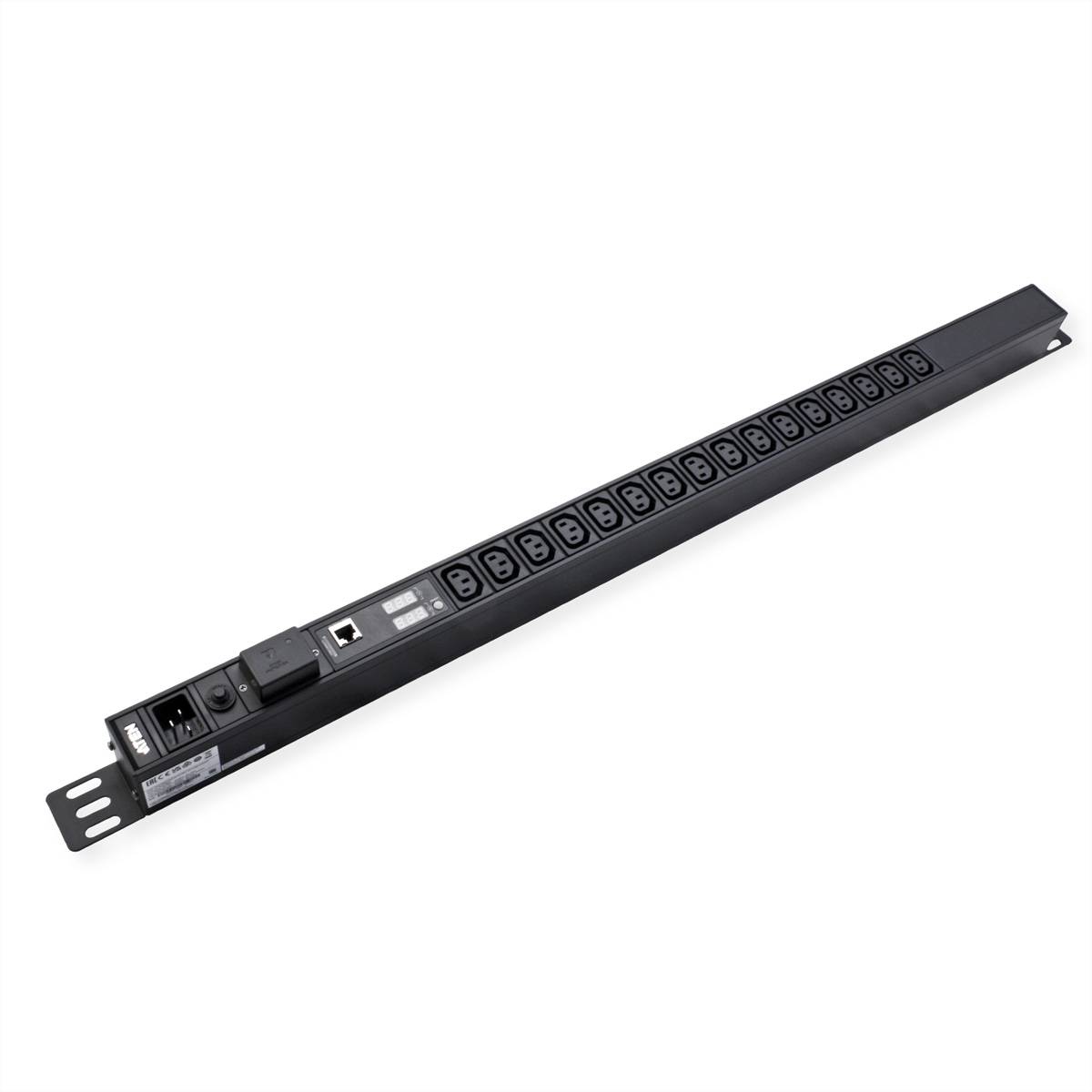 ATEN PE1216SG PDU 0U de base avec mesure et protection contre les surtensions-1