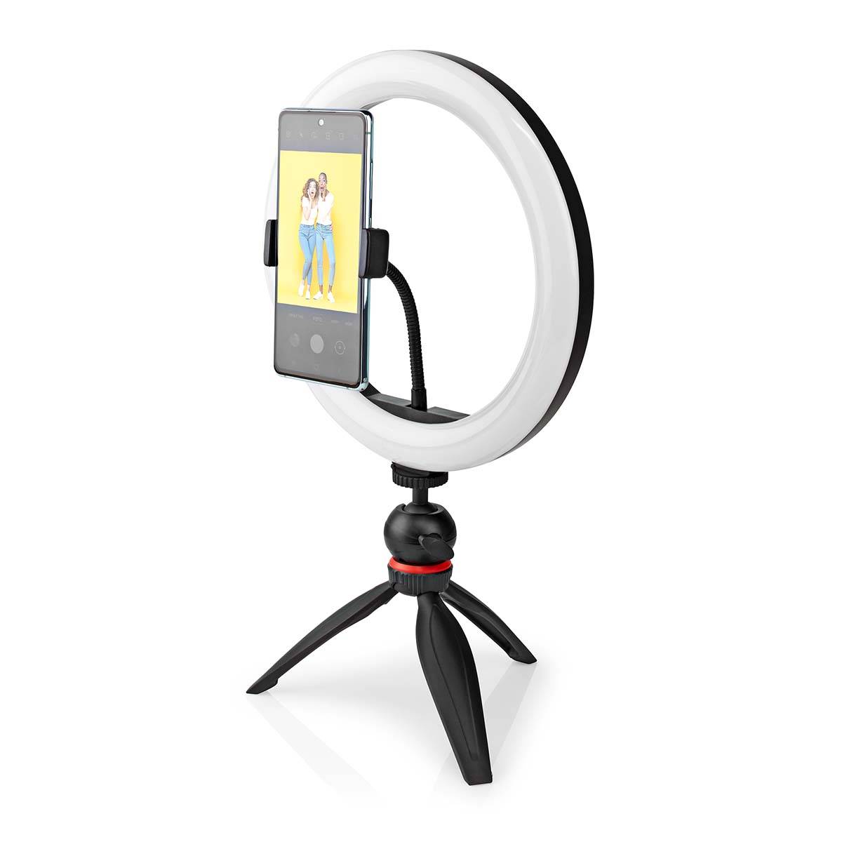 Éclairage Vidéo 10 Pouces 120 LED avec Support Smartphone et Trépied-3