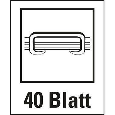 Image du symbole pour Agrafes Leitz à cartouche coloris jaune - capacité 40 feuilles - lot de 5 recharges de 210