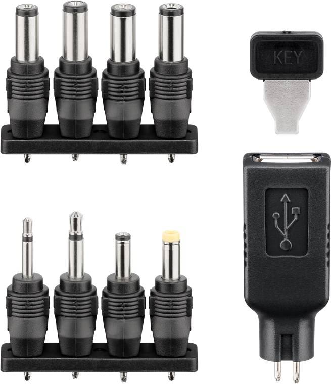 Goobay 53996 Alimentation 3 V/DC, 4.5 V/DC, 5 V/DC, 6 V/DC, 7.5 V/DC, 9 V/DC, 12 V/DC 1 A 12 W tension de sortie réglabl-2
