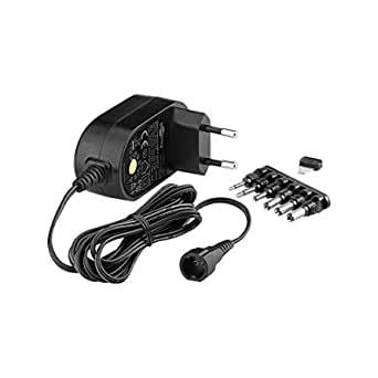 Alimentation universelle Goobay (3V-12V max. 12W / 1.0A) - avec 6 adaptateurs DC