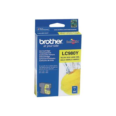 Cartouche d'encre Brother LC-980Y jaune