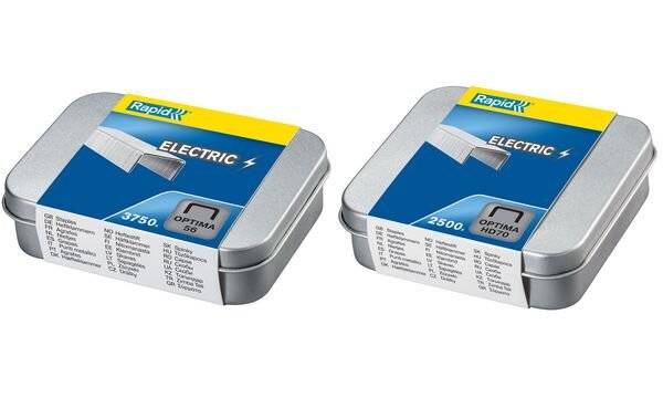 Agrafe Rapid Optima HD 70 galvanisée - Boîte de 2500-2