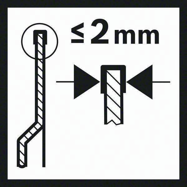 Image du symbole pour Lame de scie plongeante AIZ 32 RT, HM-RIFF, 32 mm Bosch 2608661868
