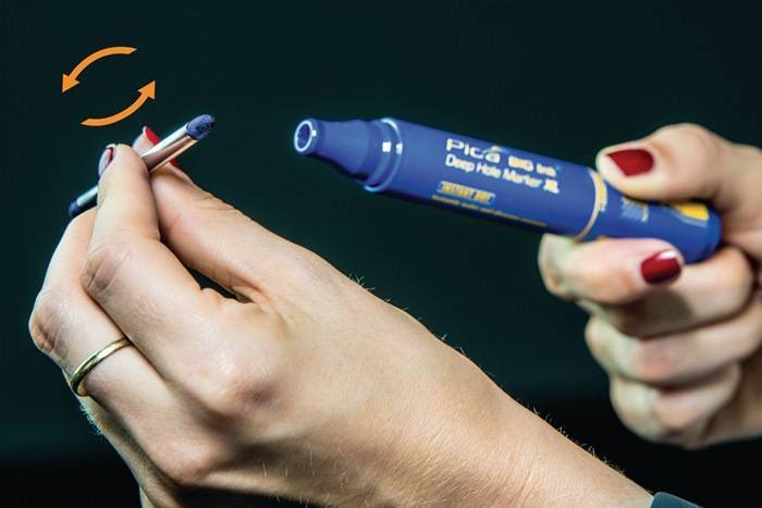Pica BIG INK Smart-Use-Marker, noir-1