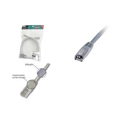 Digitus DK-1521-150 RJ45 Câble réseau, câble patch CAT 5e F/UTP 15.00 m gris torsadé par paire 1 pc(s)-2