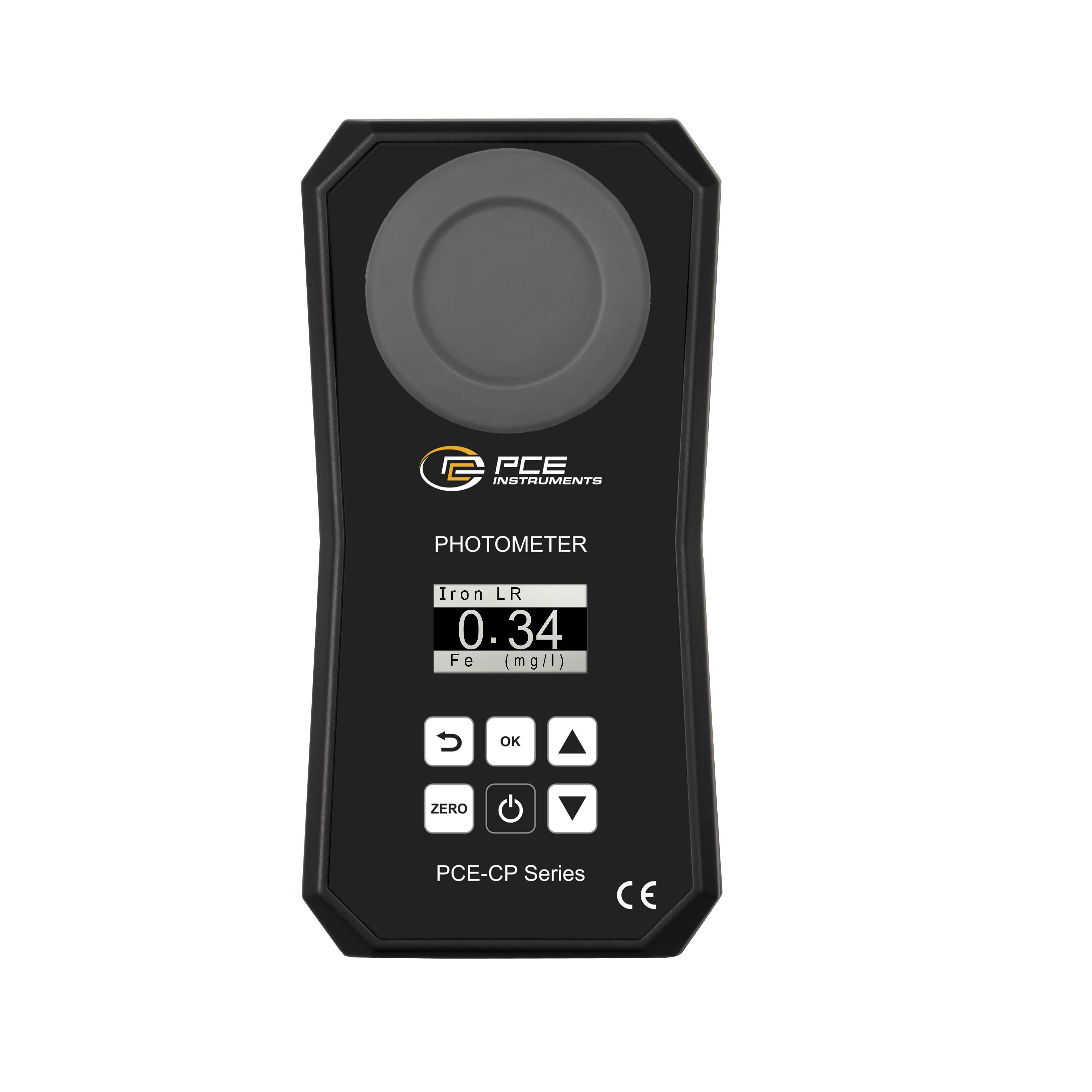 PCE Instruments Appareil de mesure combiné pH, fer, acide cyanurique, concentration en ions chlore-1