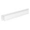 Profilé en aluminium en forme de U, principalement utilisé pour le montage de bandes LED, offrant protection et une distribution lumineuse uniforme.