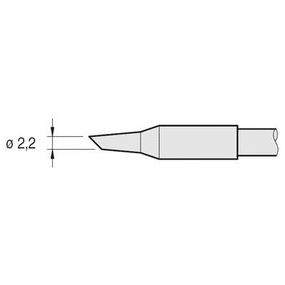 JBC Tools C245945 Panne de fer à souder forme ronde, biseautée Taille de la panne 2.2 mm Longueur de la panne 10 mm Cont