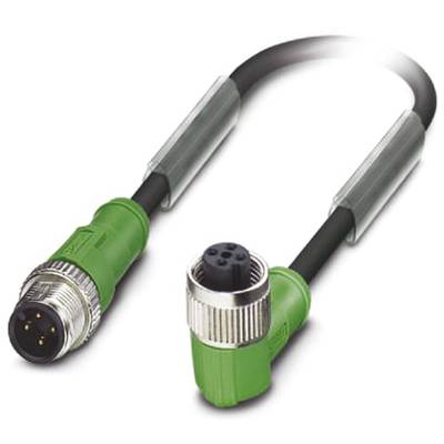 Câble pour capteurs/actionneurs Phoenix Contact SAC-4P-M12MS/3,0-PUR/M12FR 1668506  Contenu: 1 pc(s)
