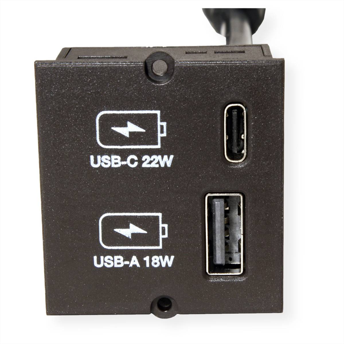 BACHMANN Module Custom USB Double-chargeur, noir-2