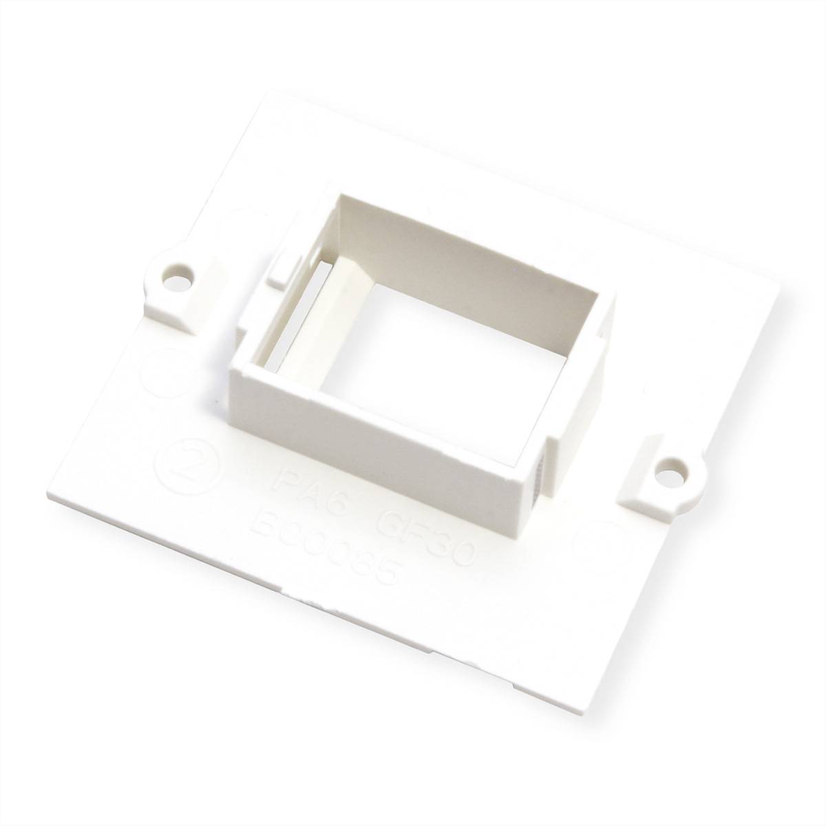 BACHMANN Module Custom Cadre 1x Keystone, blanc-2