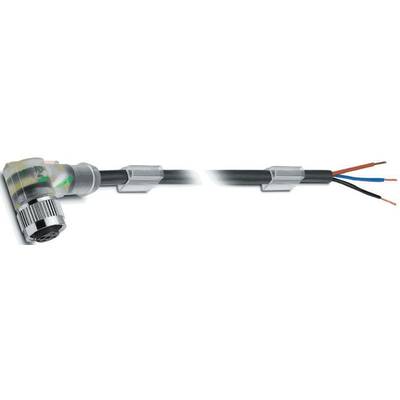 Câble pour capteurs/actionneurs Phoenix Contact SAC-3P- 3,0-PUR/M12FR-2L 1694402 Pôle: 3 avec LED Contenu: 1 pc(s)
