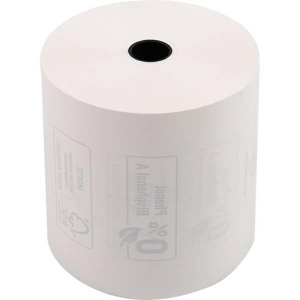 Bobines Caisses Exacompta 43818E - l 80 mm x L 76 m, Ø 72 mm - 1 pli(s) - paquet de 10