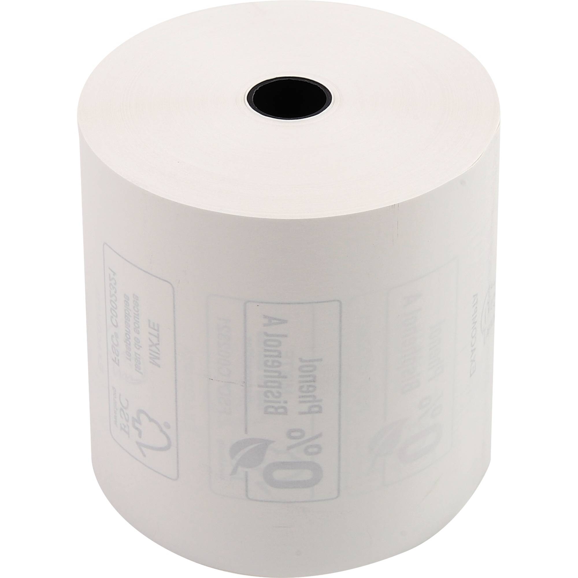 Bobines Caisses Exacompta 43818E - l 80 mm x L 76 m, Ø 72 mm - 1 pli(s) - paquet de 10-0