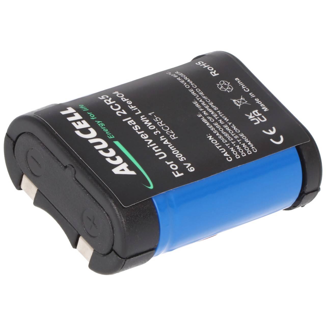 Batterie pour batterie Li-ion 2CR5 de type 2-CR5, 2CR5M-3