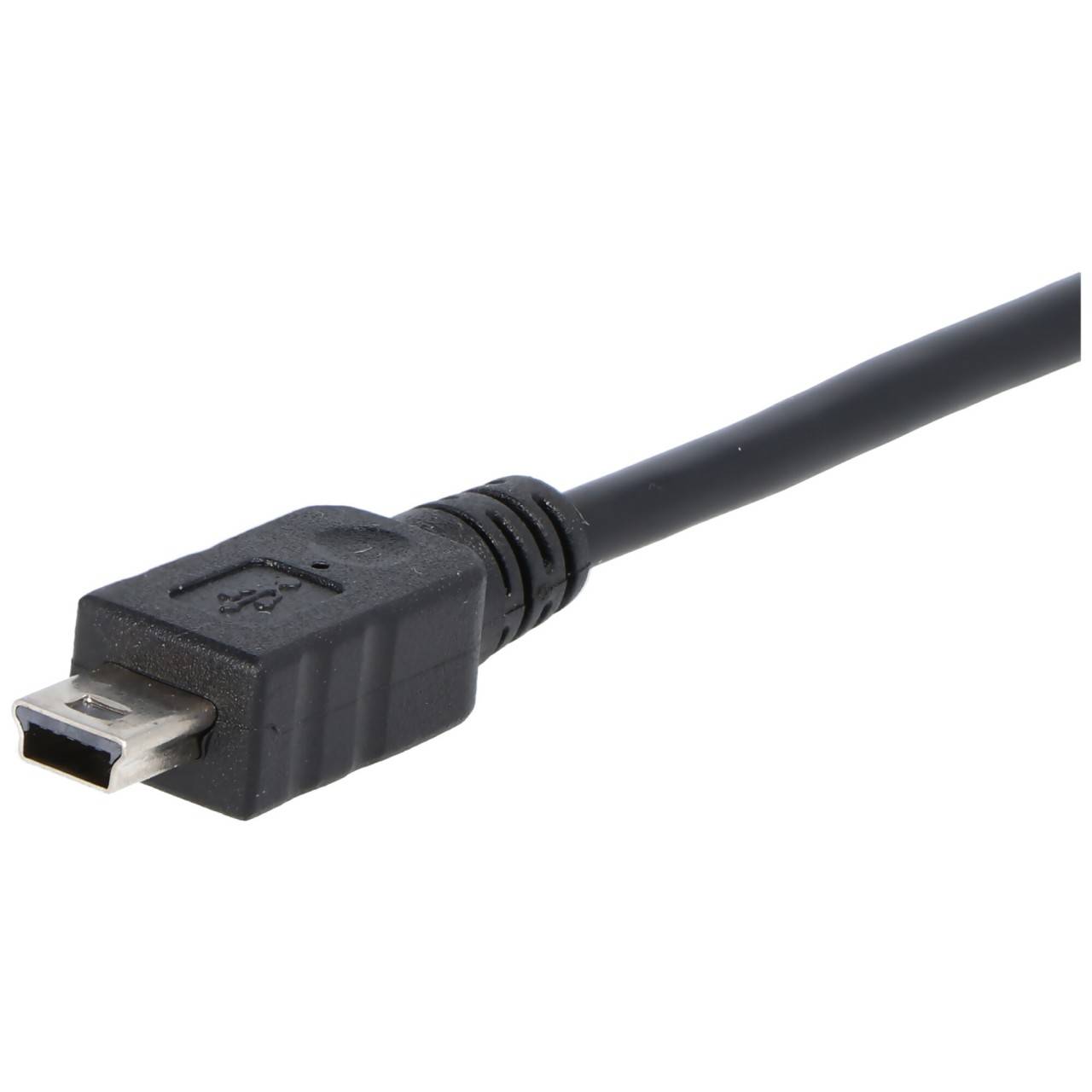 Câble USB 2.0 haute vitesse, mini-fiche USB à USB, noir, longueur de 15 cm-3