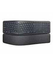 Logitech ERGO K860, Taille réelle (100 %), Sans fil, Bluetooth, Contacteur de touche semi-mécanique, AZERTY, Graphite-0