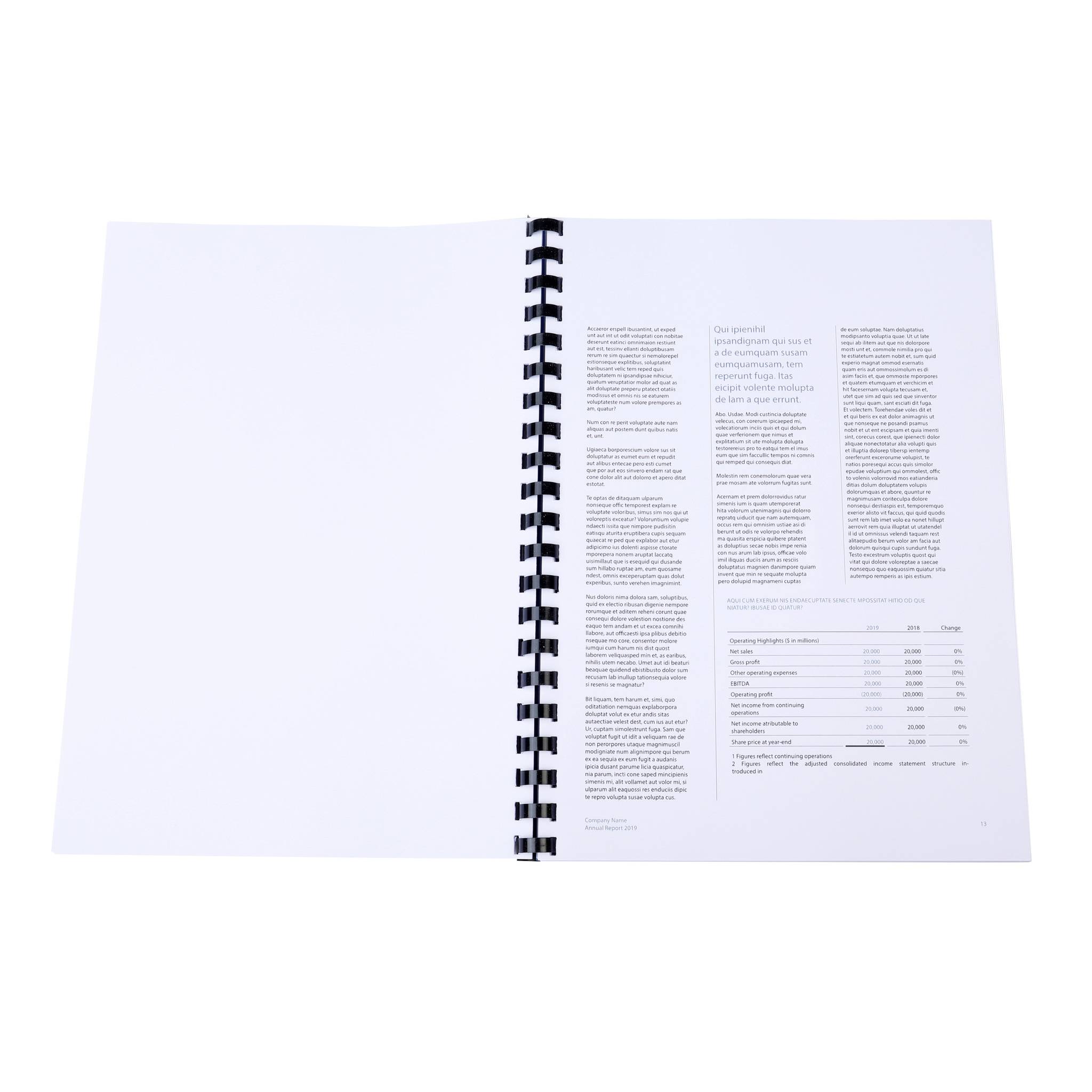 Baguette reliure anneaux plastique Exacompta 16 mm noir - Boite de 100-3