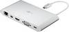 Goobay USB 3.0 Adaptateur [1x USB-C® mâle - 1x USB 3.0 femelle type A, USB 3.0 femelle type A, USB 3.0 femelle type A, HDMI femelle, VGA femelle, USB-C® femelle] Goobay 62113 USB-C Verteiler 4K Hub USB C Mehrfachstecker USB-A RJ45 SD Reader 13 cm