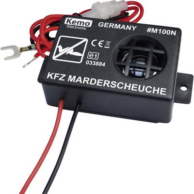 Module anti-martres Kemo M100N à ultrason, éclairage LED  12 V 1 pc(s)