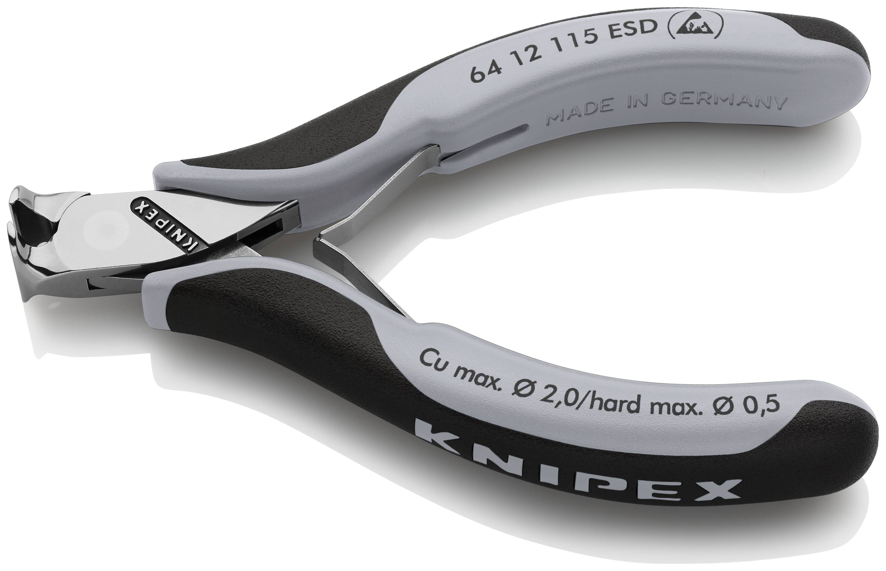 Pince coupante frontale avec facette Knipex 64 02 115 115 mm 1 pc(s) –  Conrad Electronic Suisse