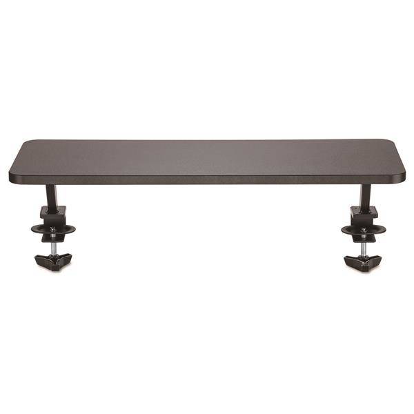 StarTech.com Rehausseur écran PC à montage sur bureau - Surface extra large de 65 cm, Pince, 20 kg, 81,3 cm (32"), Noir-2
