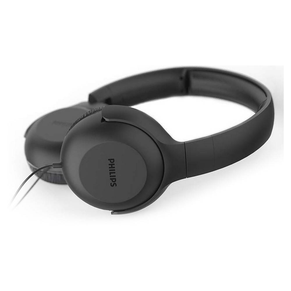 Philips TAUH201 Casque supra-auriculaire filaire noir micro-casque, volume réglable, pliable-2