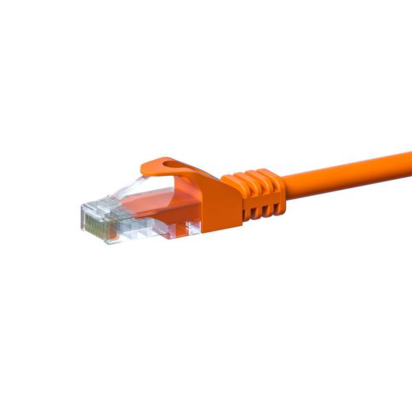 Danicom - Câble CAT5e UTP CCA orange - 5m