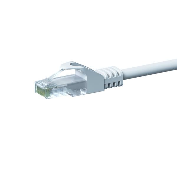 Danicom - Câble CAT5e UTP CCA blanc - 5m