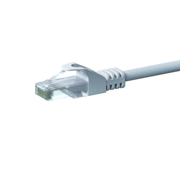 Danicom - Câble CAT6 UTP CCA blanc - 10m
