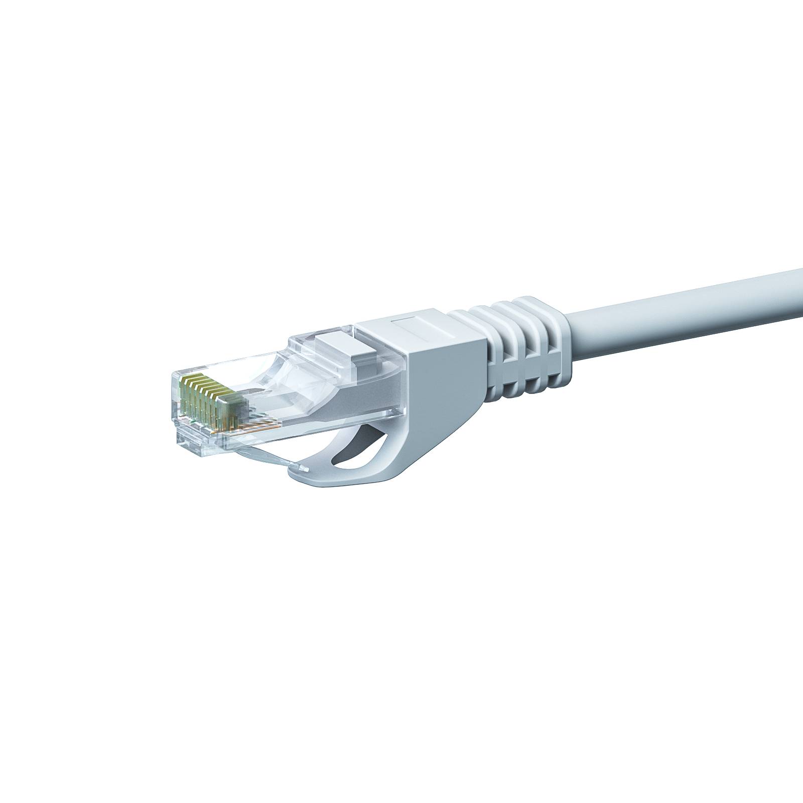 Danicom - Câble CAT6 UTP CCA blanc - 10m-1
