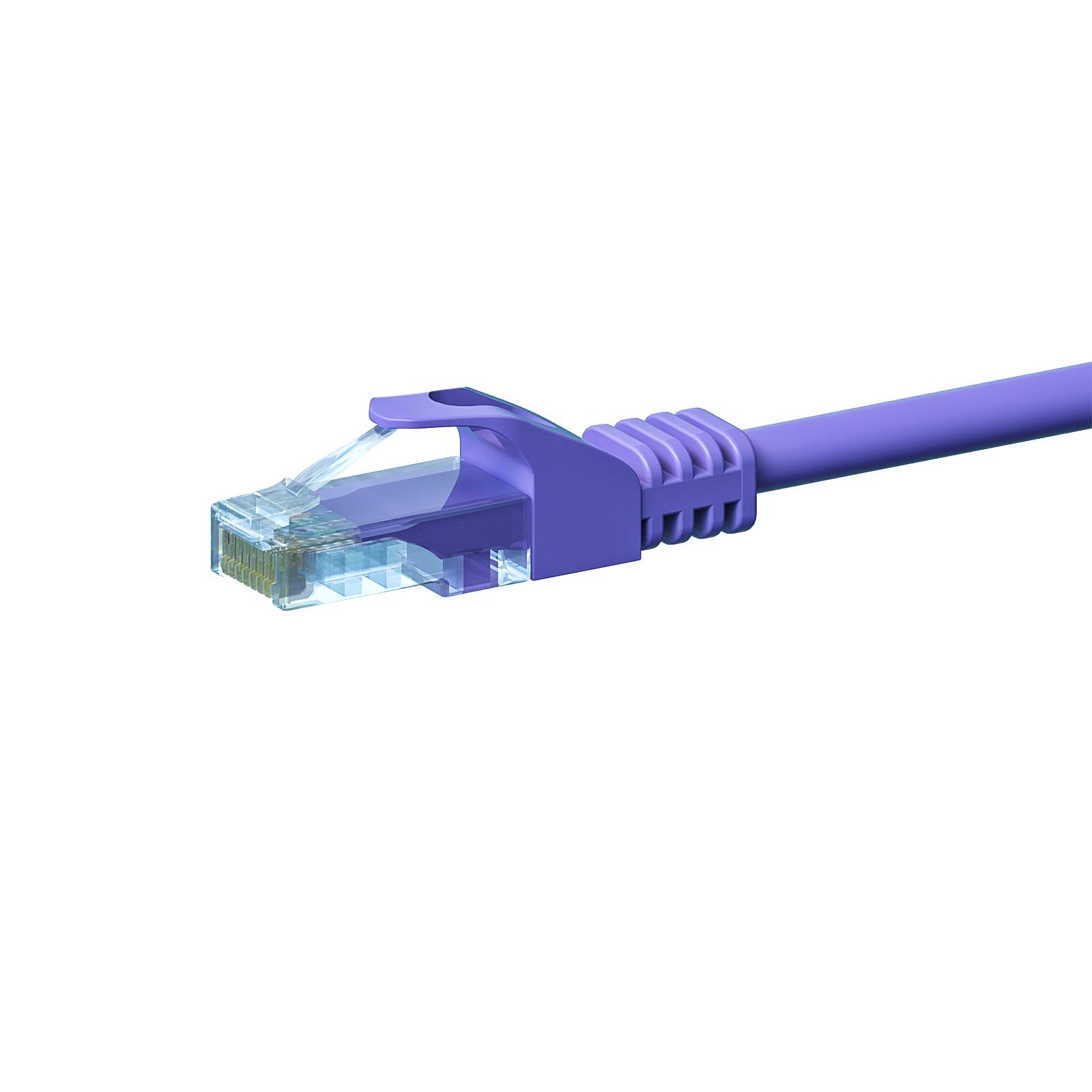 Danicom - Câble CAT5e UTP CCA violet - 3m-0