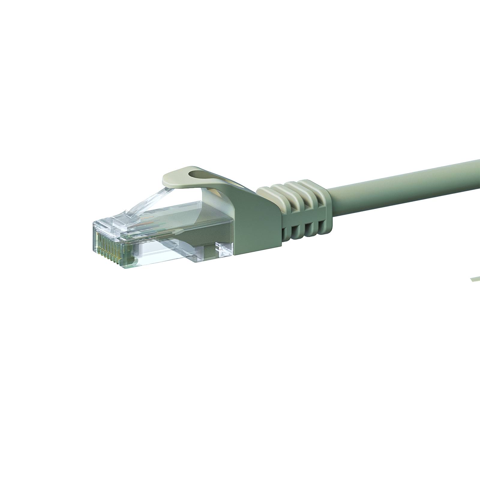 Danicom - Câble CAT6 UTP CCA gris - 7.50m-0