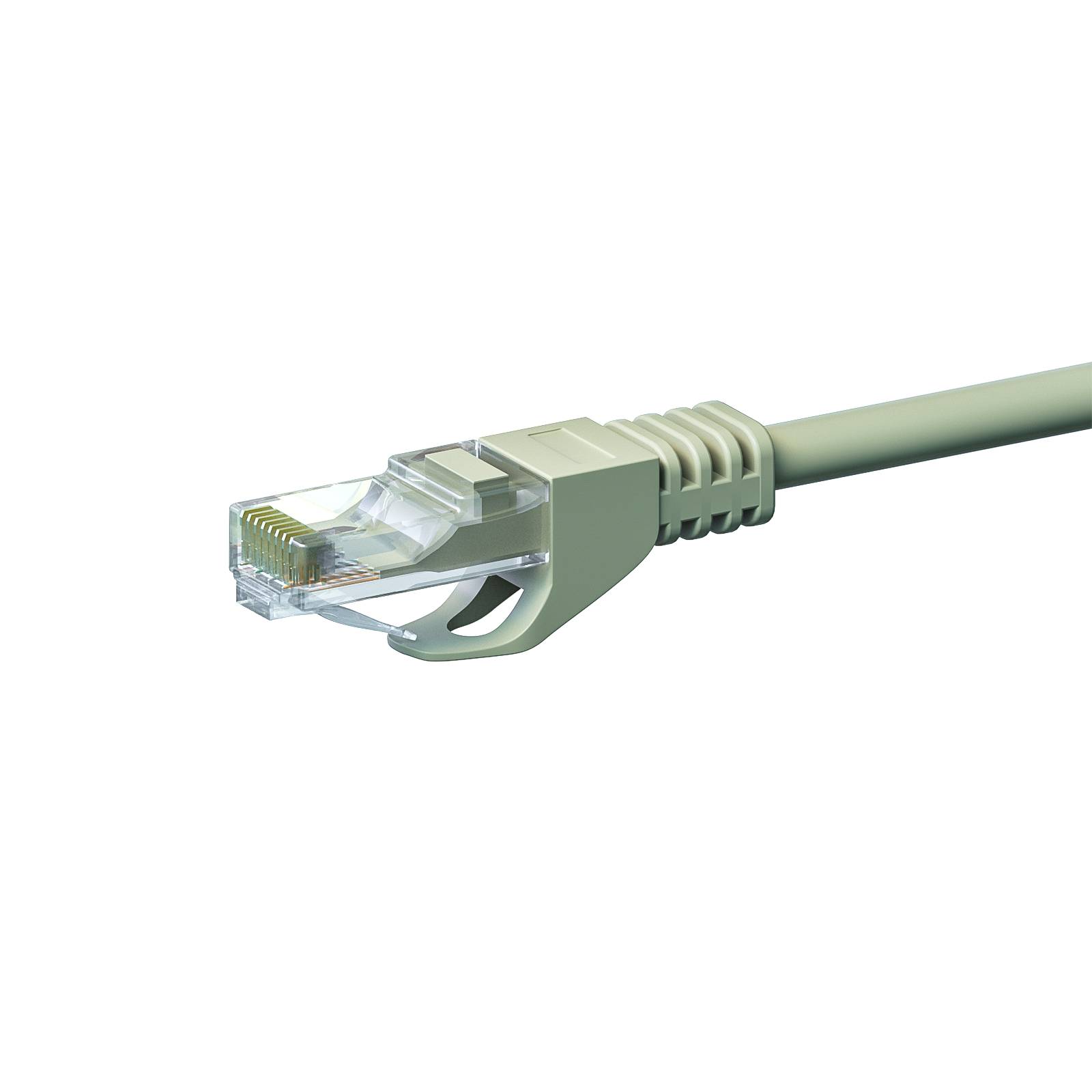 Danicom - Câble CAT6 UTP CCA gris - 7.50m-1