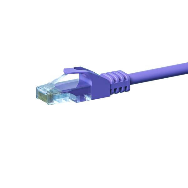 Danicom - Câble CAT5e UTP CCA violet - 15m